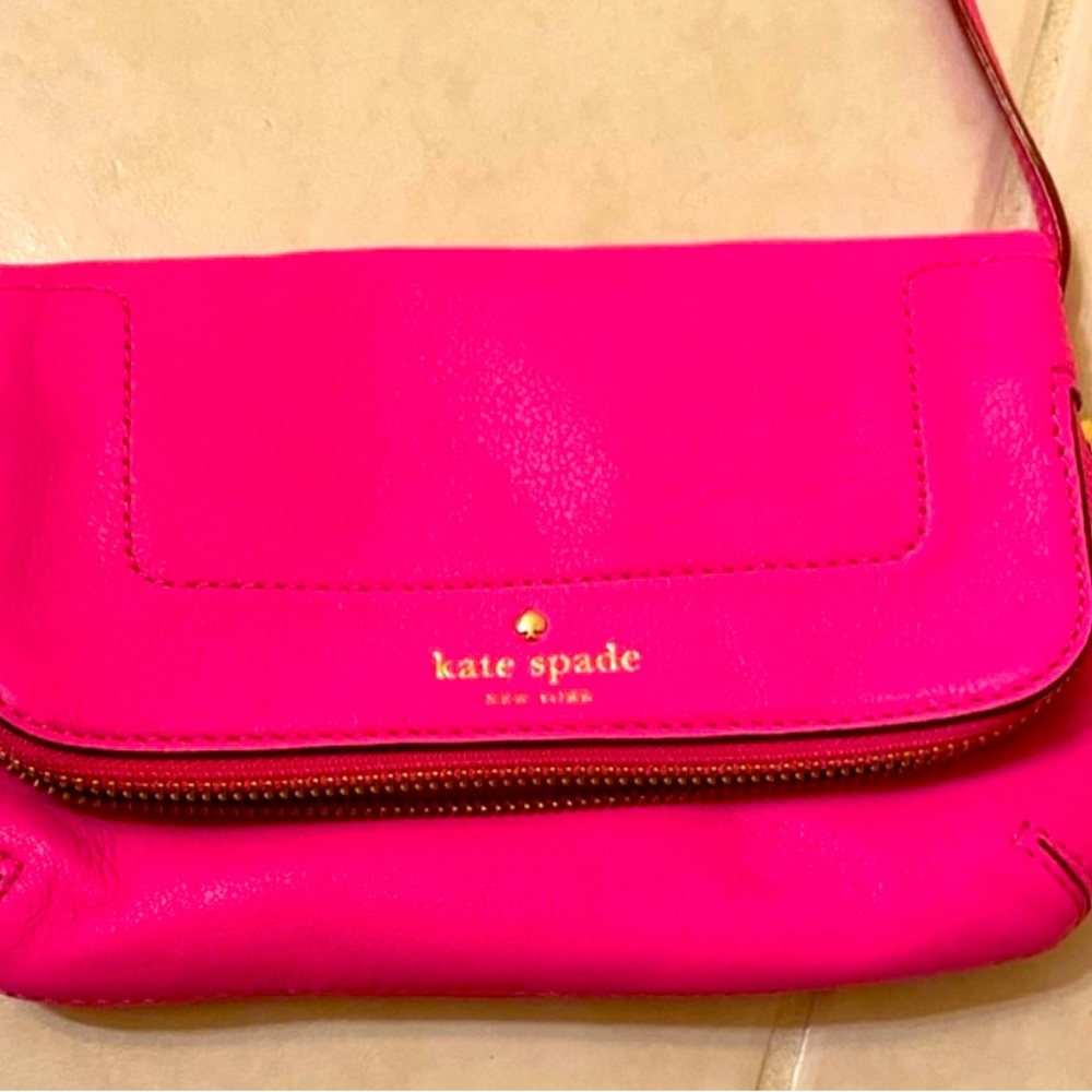 Kate Spade Small Fuchsia Crossbody